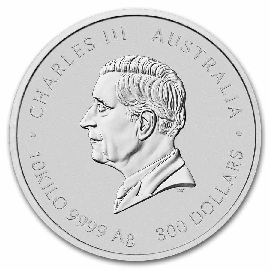 2025 Australia 10 kilo Silver Lunar Snake BU (Series III)