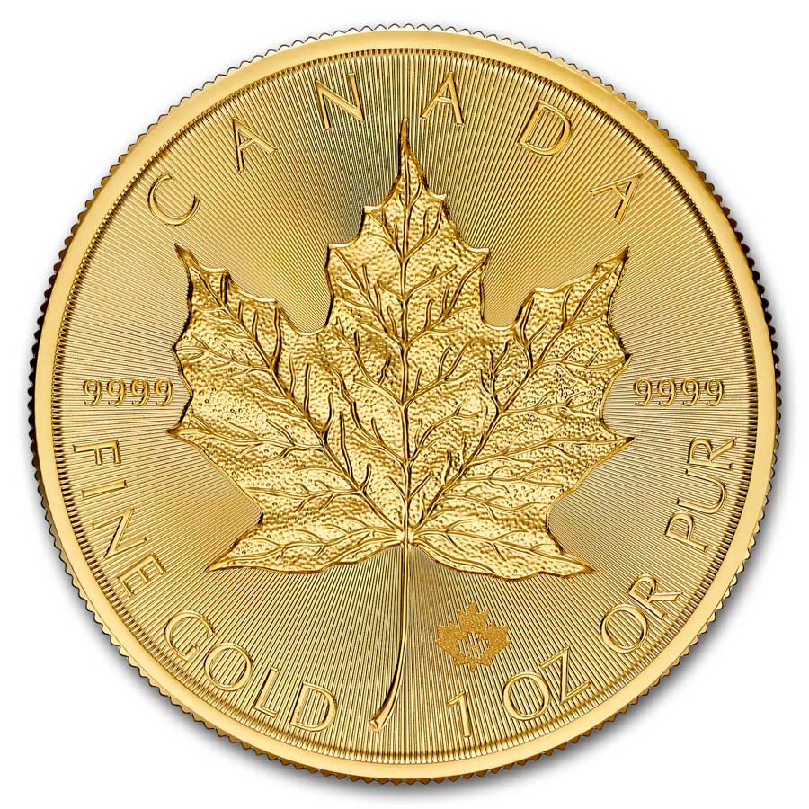 2025 Canada 1 oz Gold Maple (10-Coin MD Premier + PCGS FS Tube)