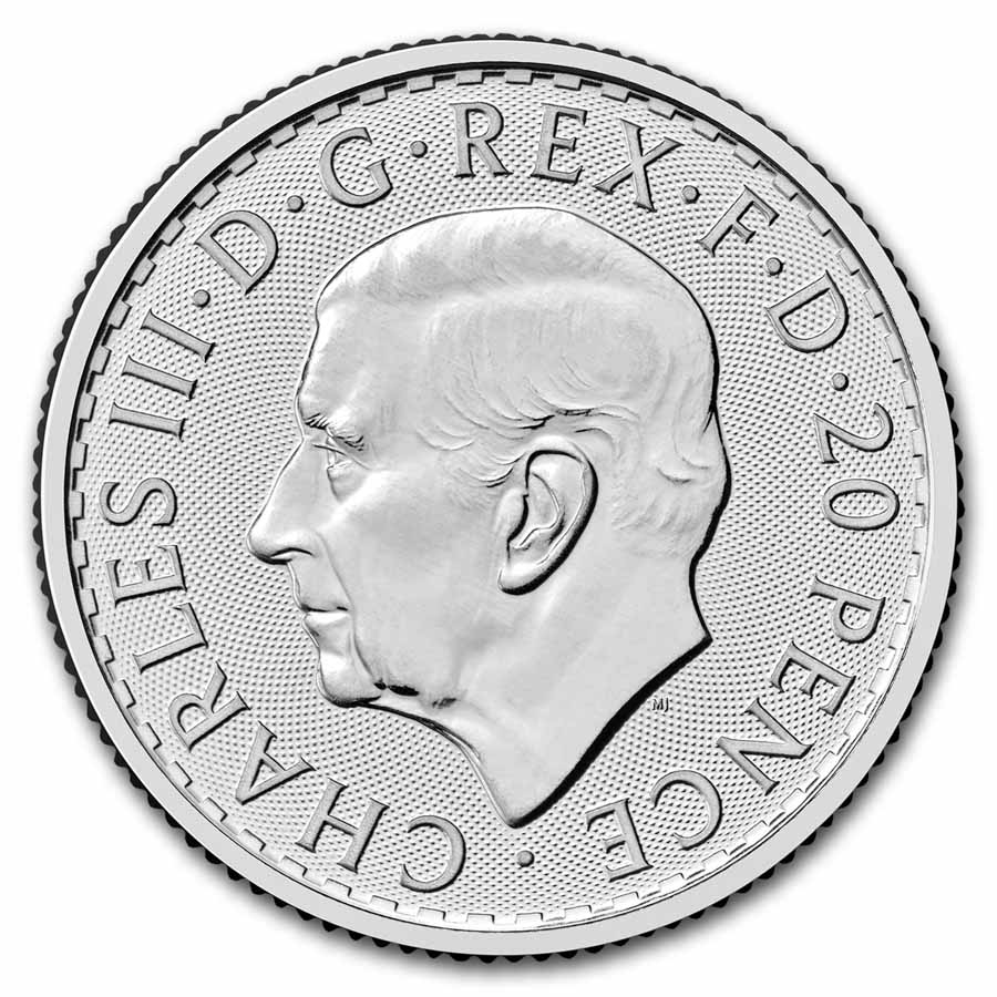 2025 Great Britain 1/10 oz Silver Britannia BU