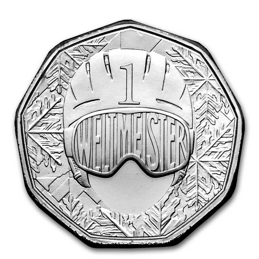 2024 Austria Silver €5 World Champion
