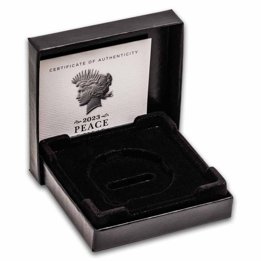 OGP Box & COA - 2023-P Silver Peace Dollar Proof (Empty)
