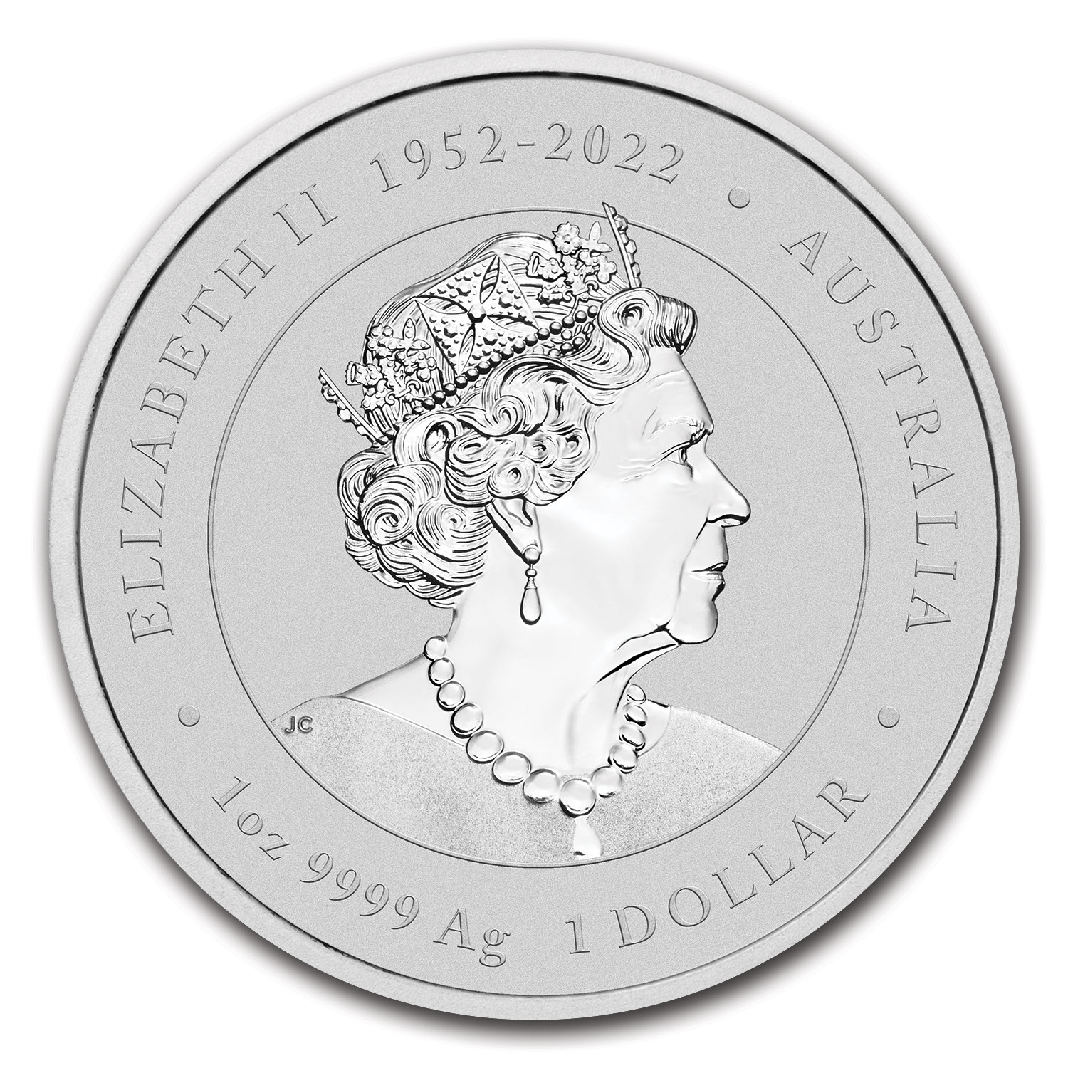 2024 AUS 1 oz Silver Lunar Lilac Dragon Sydney Money Expo in Card