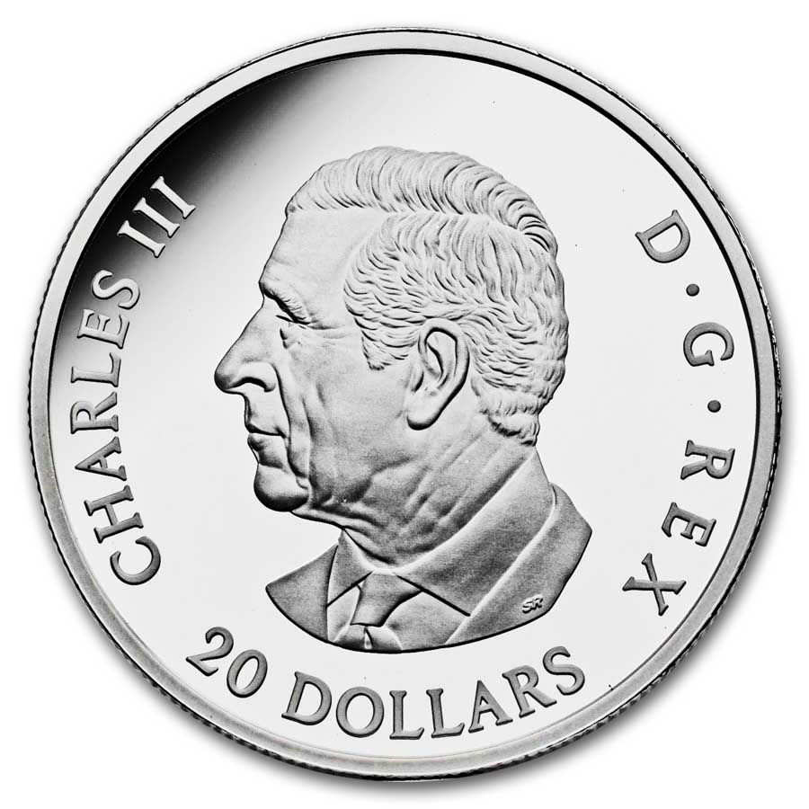 2025 Canada Silver $20 80th Anniv of the End of WWII in Europe
