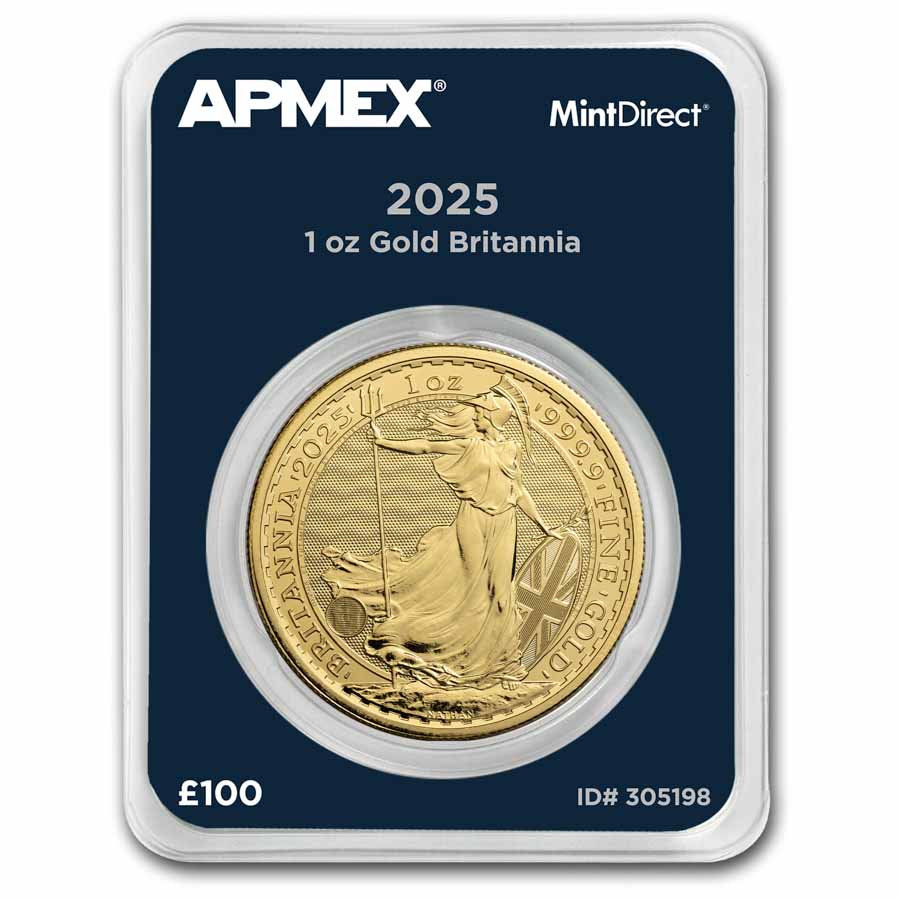 2025 Great Britain 1 oz Gold Britannia MintDirect Single