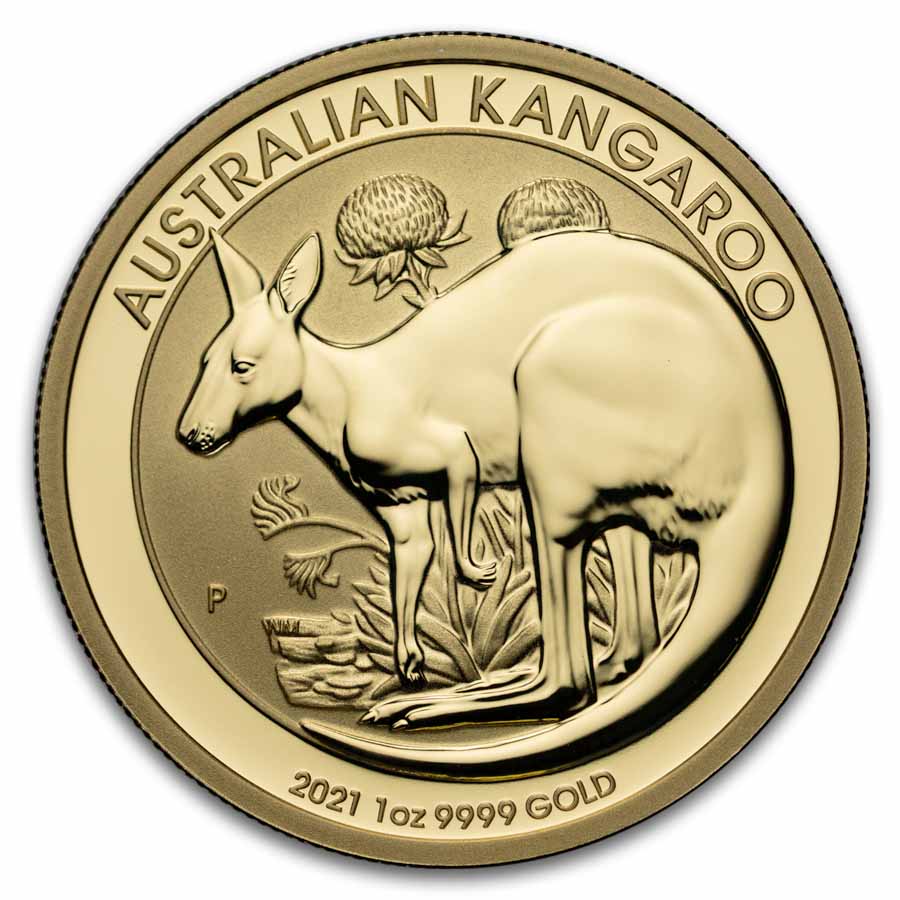 Australia 1 oz Gold Nugget BU (Random Year)