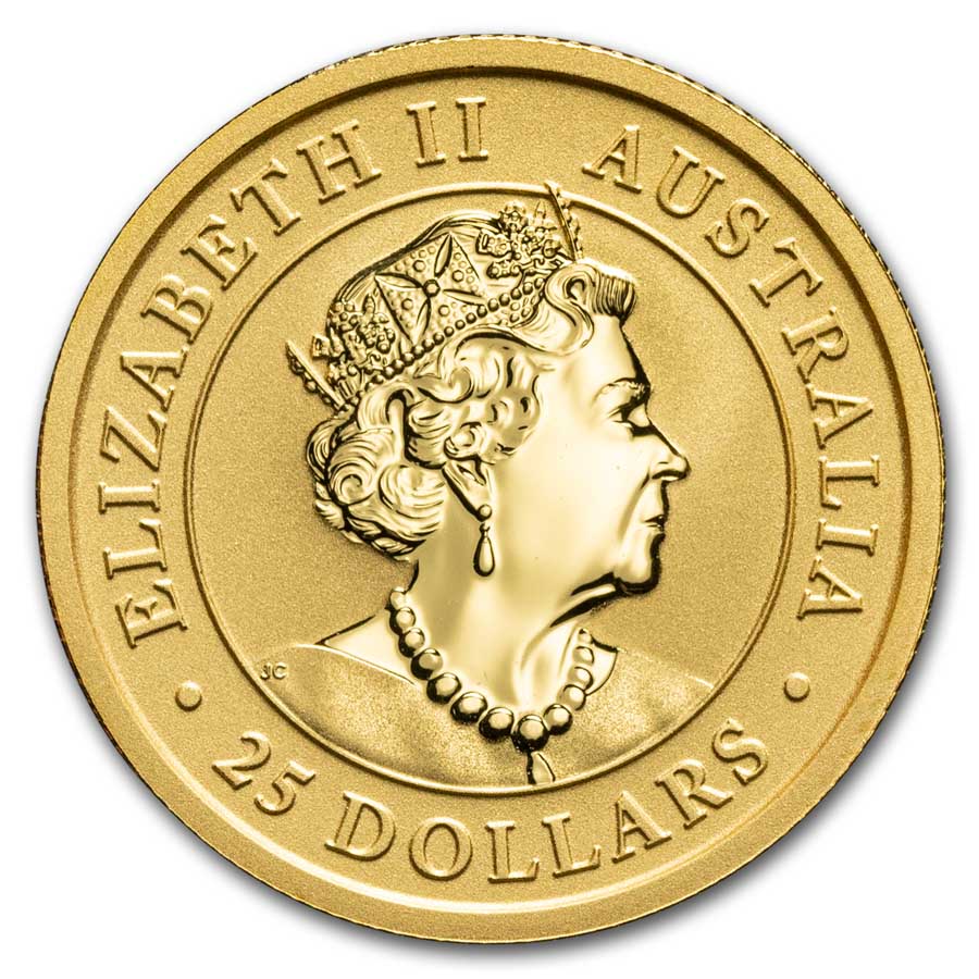 Australia 1/4 oz Gold Kangaroo BU (Random Year)