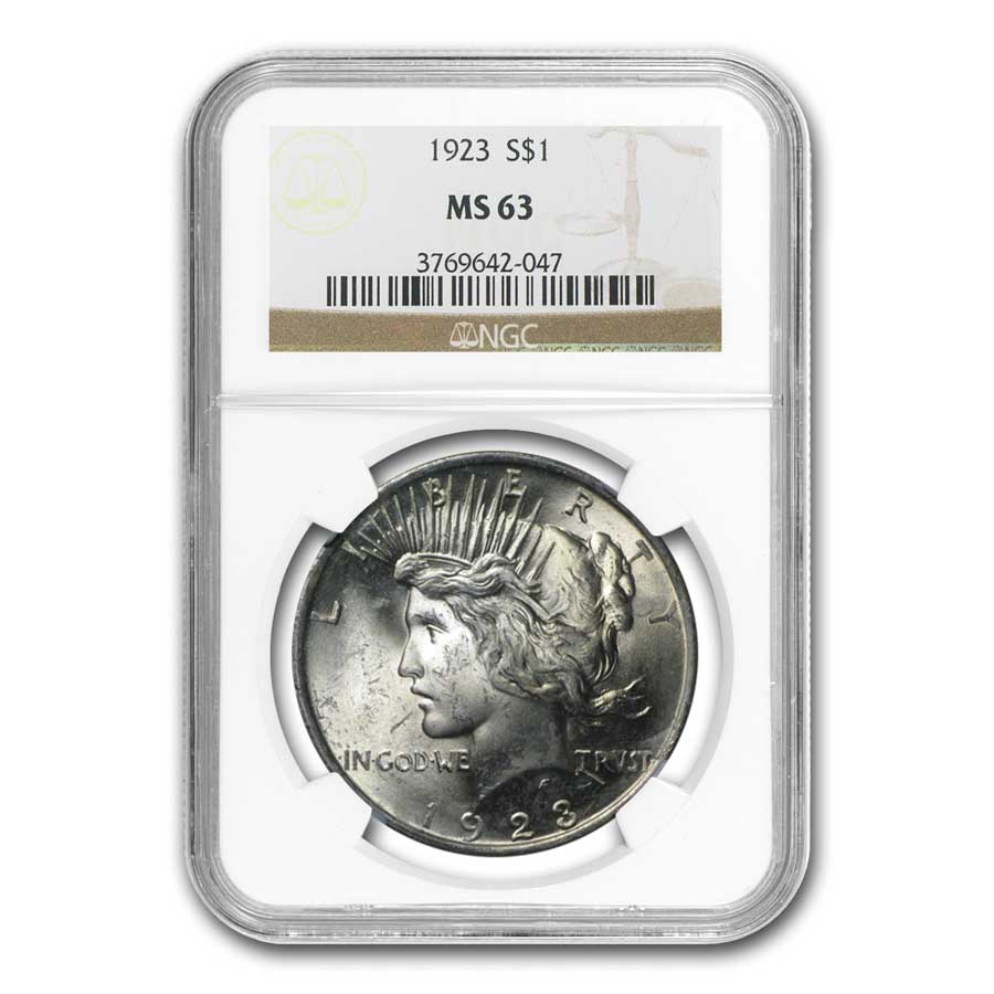 1923/2023 Peace Silver Dollar 2 Coin Set