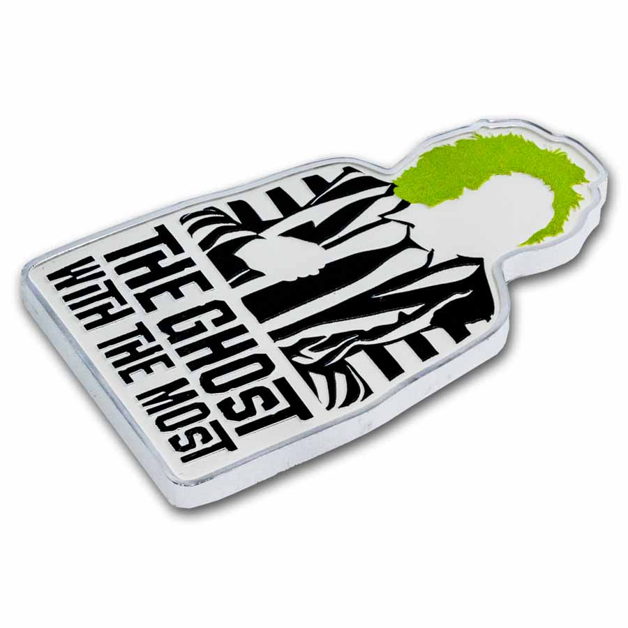 2024 Niue 1 oz Silver $2 Beetlejuice - The Ghost with the Most