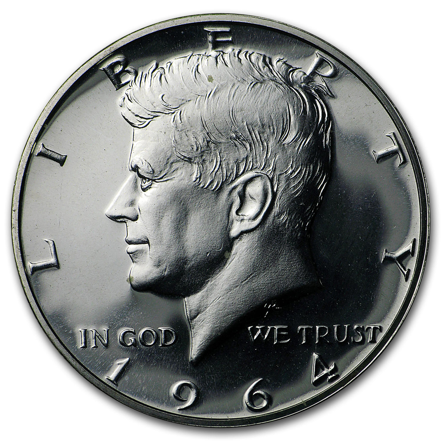 90% Silver 1964 Kennedy Half Dollar 20-Coin Roll Proof