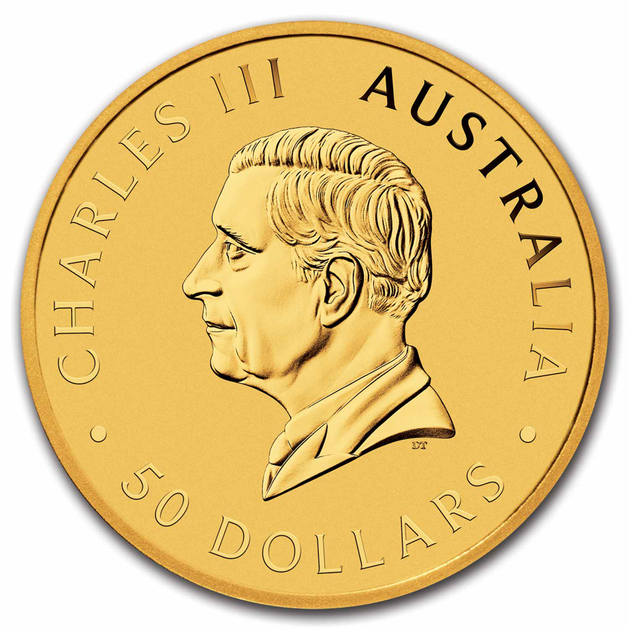 2025 Australia 1/2 oz Gold Kangaroo BU