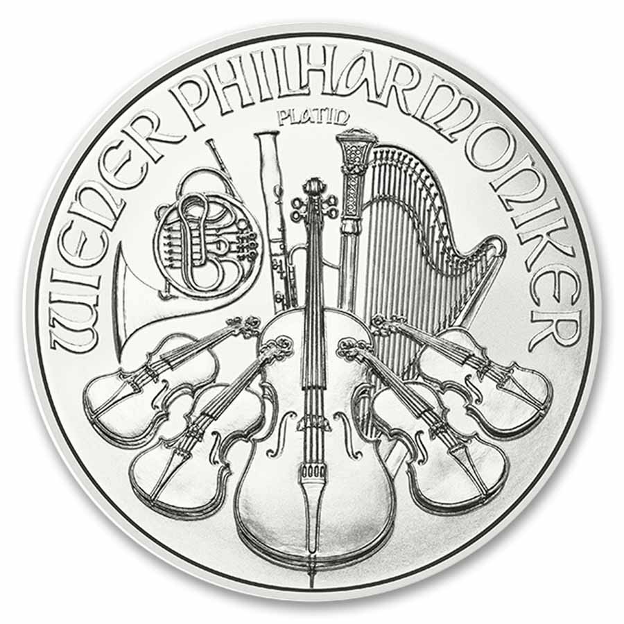 2025 Austria 1 oz Platinum Philharmonic BU