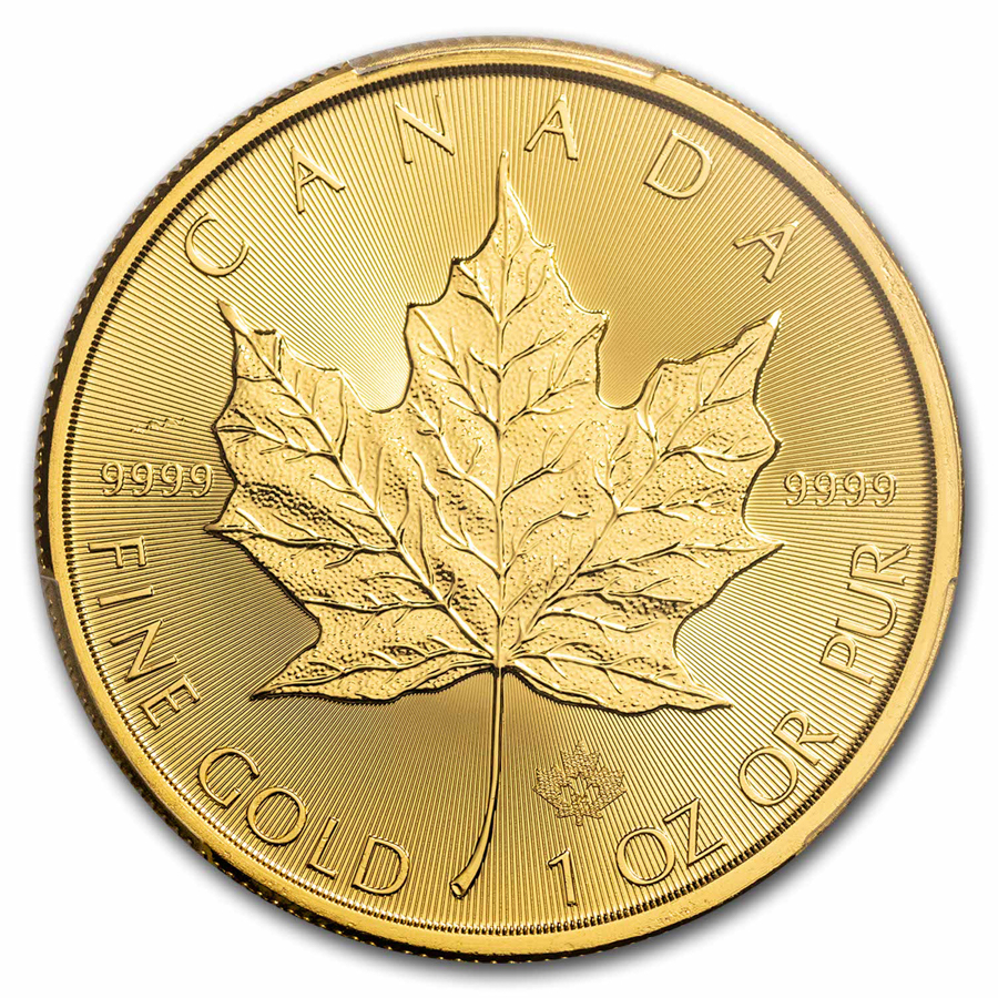 2024 Canada 1 oz Gold Maple Leaf MS-69 PCGS (First Strike)