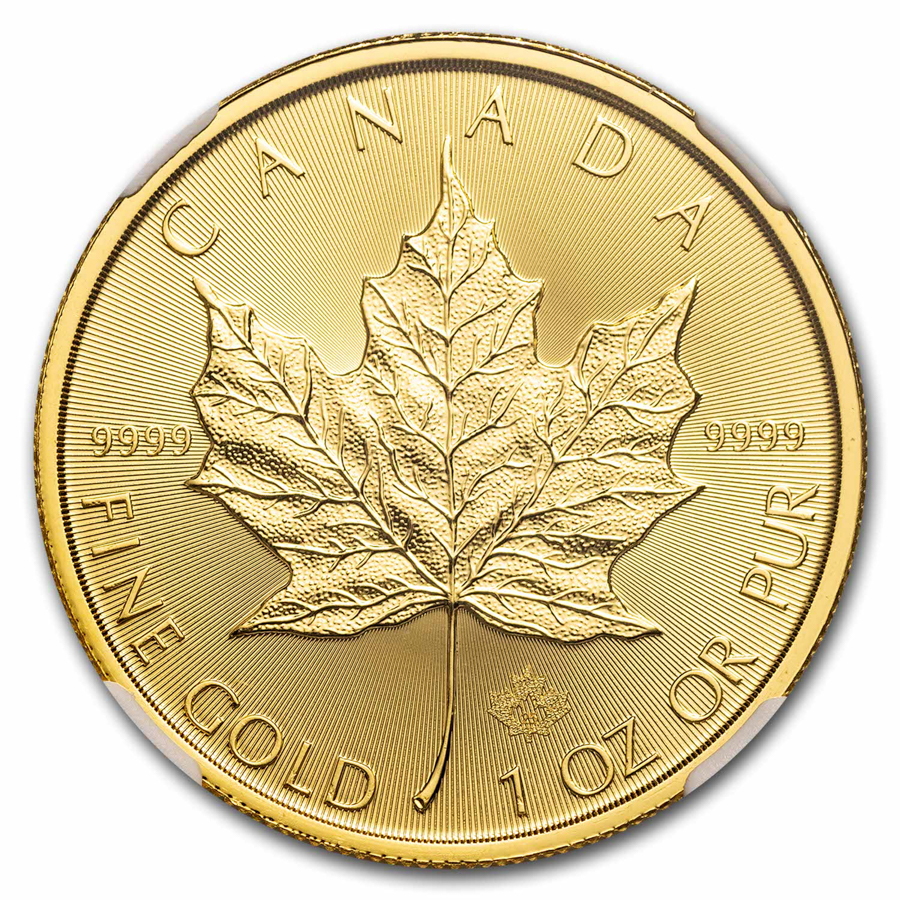 2025 Canada 1 oz Gold Maple Leaf MS-69 NGC Early Release
