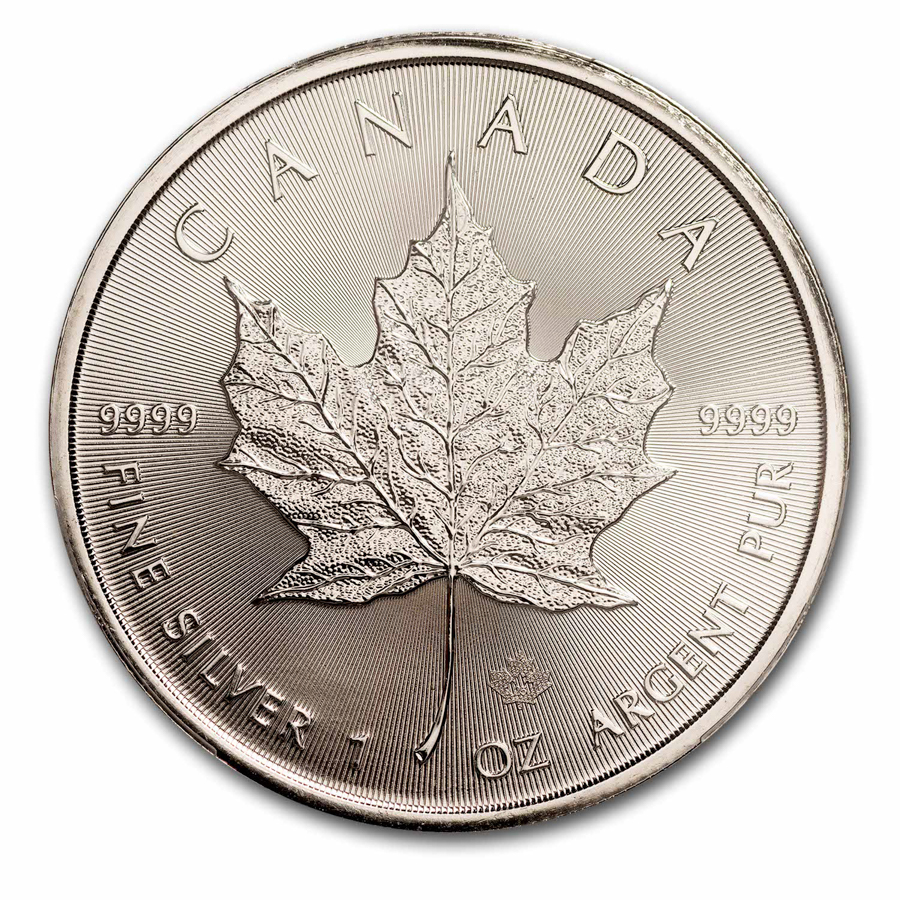 2025 Canada 1 oz Silver Maple Leaf Gem BU PCGS (FirstStrike®)