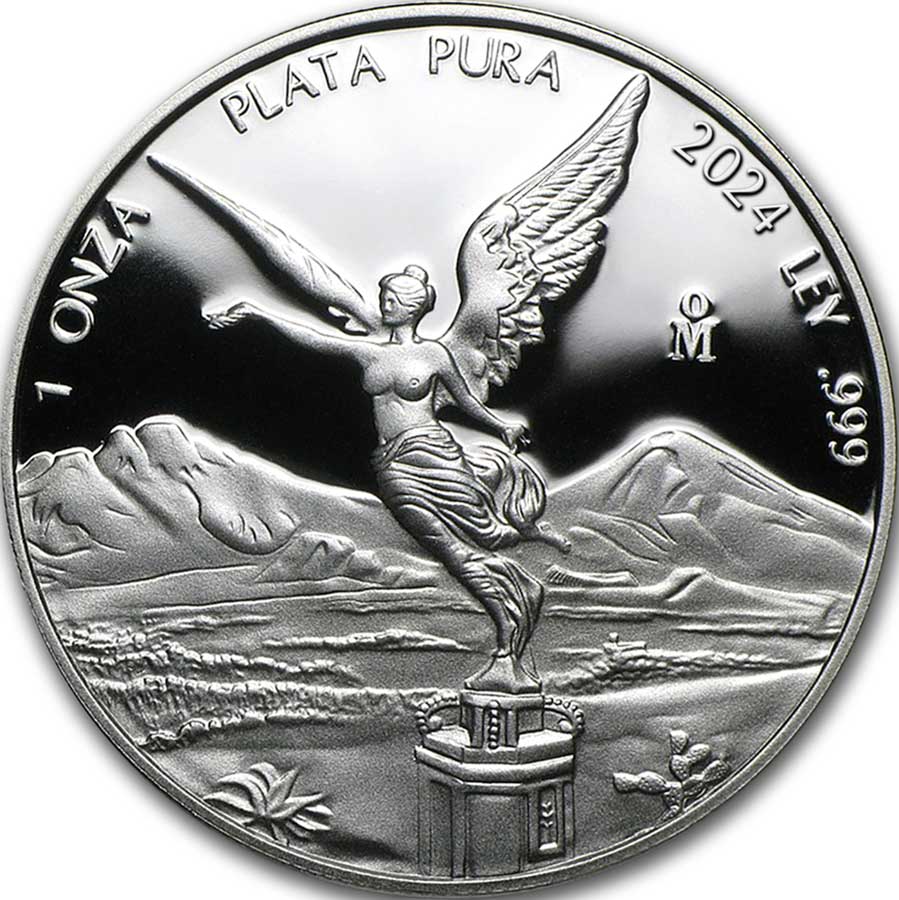 2024 Mexico 1 oz Silver Libertad Proof PR-70 PCGS (FS)