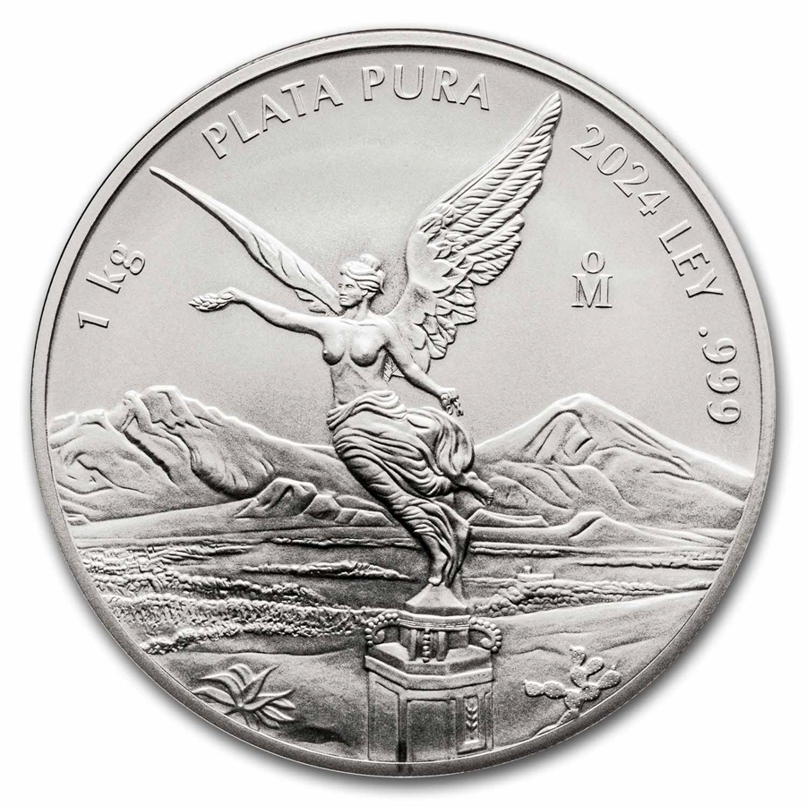 2024 Mexico 1 kilo Silver Libertad MS-70 NGC (Coat of Arms)