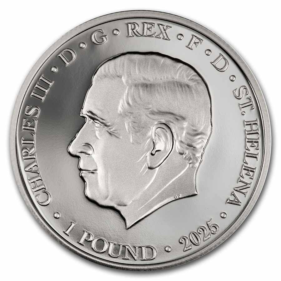 2025 St. Helena 1 oz Silver Paul Revere Midnight Ride Proof