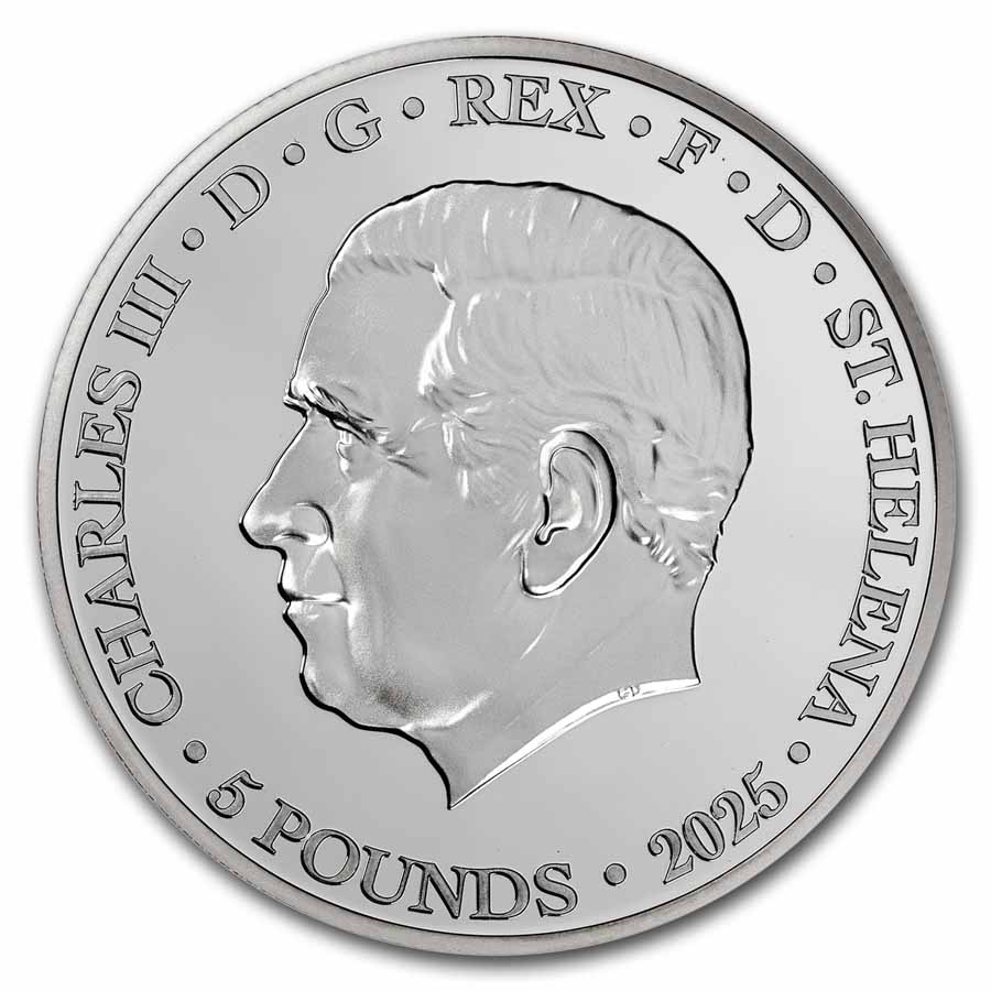 2025 St. Helena 5 oz Silver Paul Revere Midnight Ride Proof