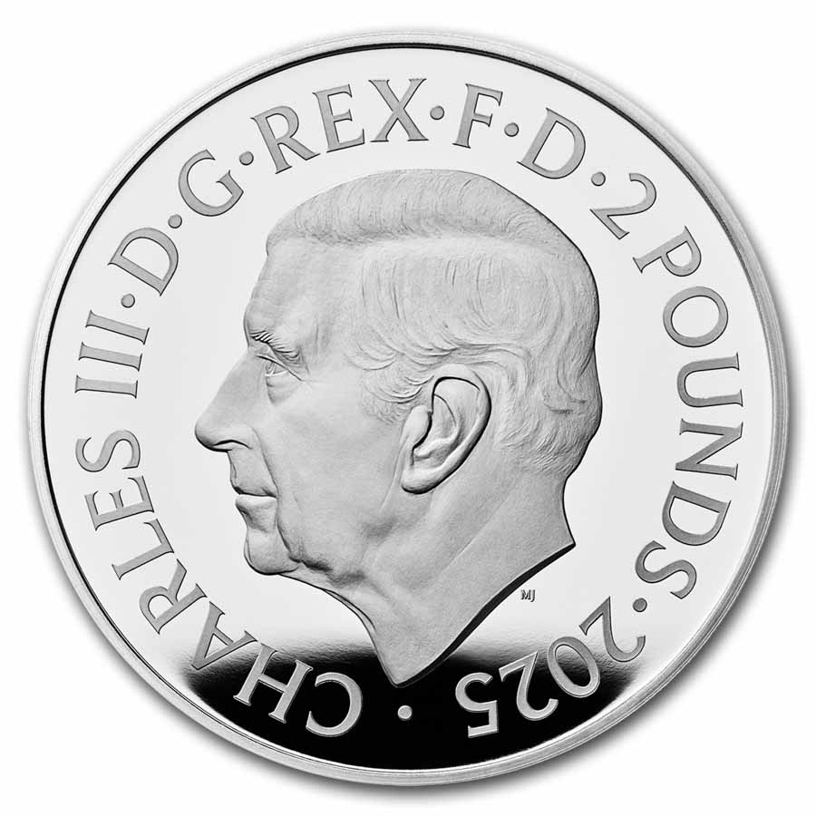 2025 GB Royal Tudor Beasts Greyhound of Richmond 1 oz Silver Prf