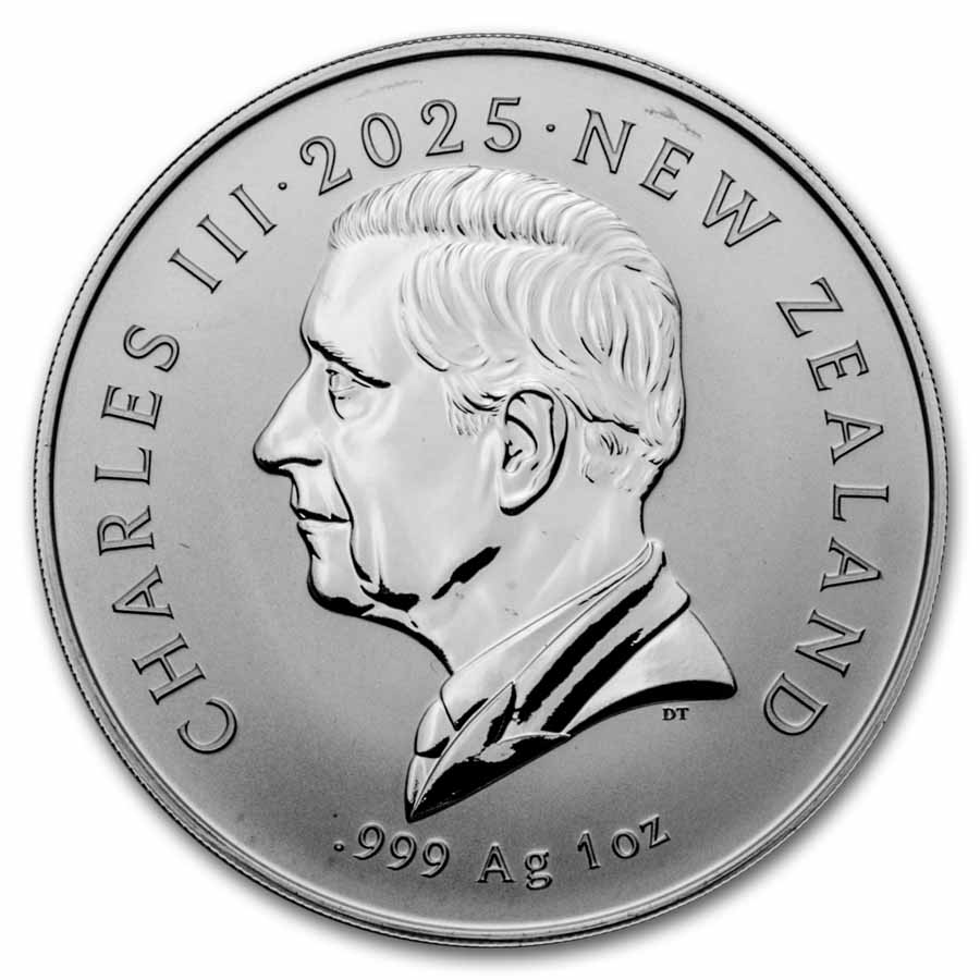 2025 New Zealand 1 oz Silver Rowi Kiwi Specimen
