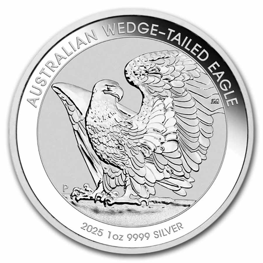 2025 Australia 1 oz Silver Wedge Tailed Eagle BU