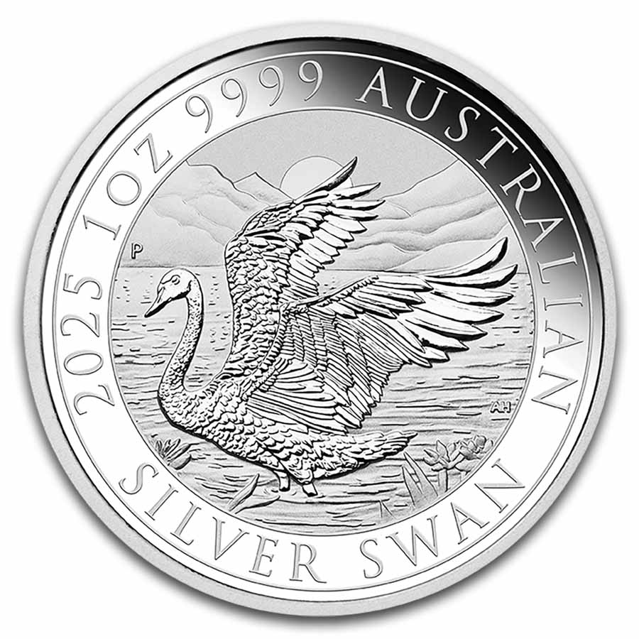 2025 Australia 1 oz Silver Swan MS-70 NGC (ER)