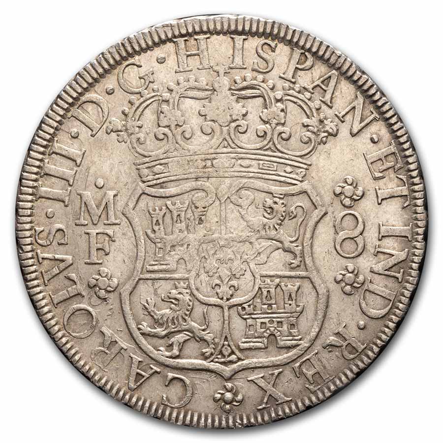 1732-1771 Mexico Silver 8 Reales "Pillar Dollar" Cull