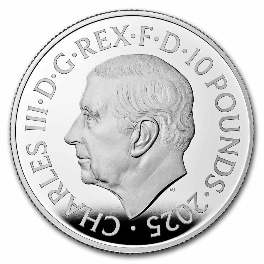2025 GB 5 oz Silver £10 Music Legends: John Lennon Proof