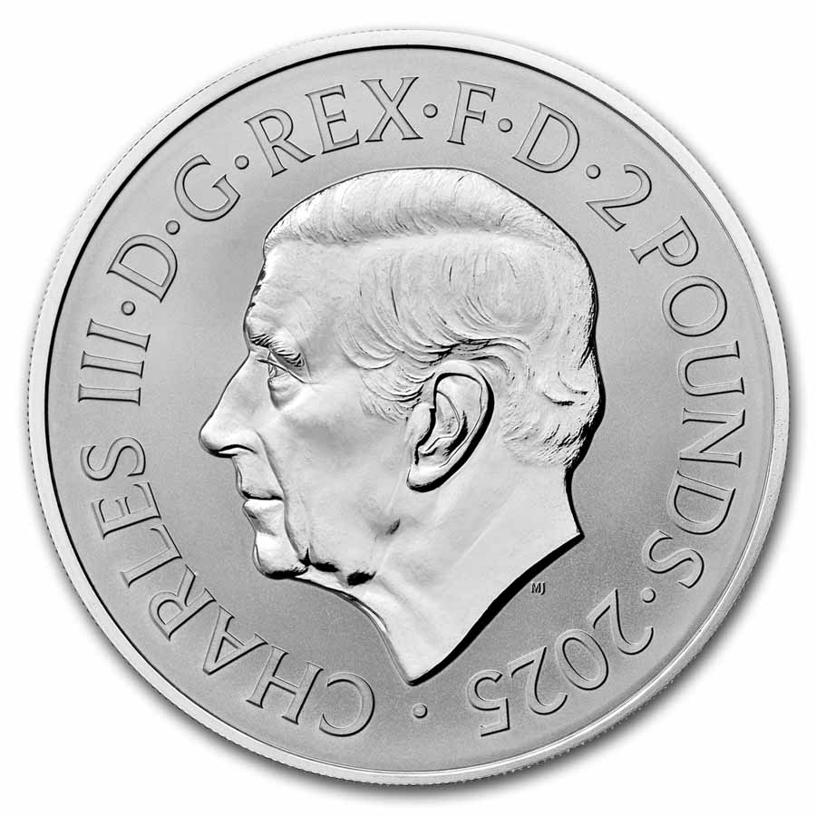 2025 GB 4-Coin Silver Britannia Fractional Reverse Proof Set
