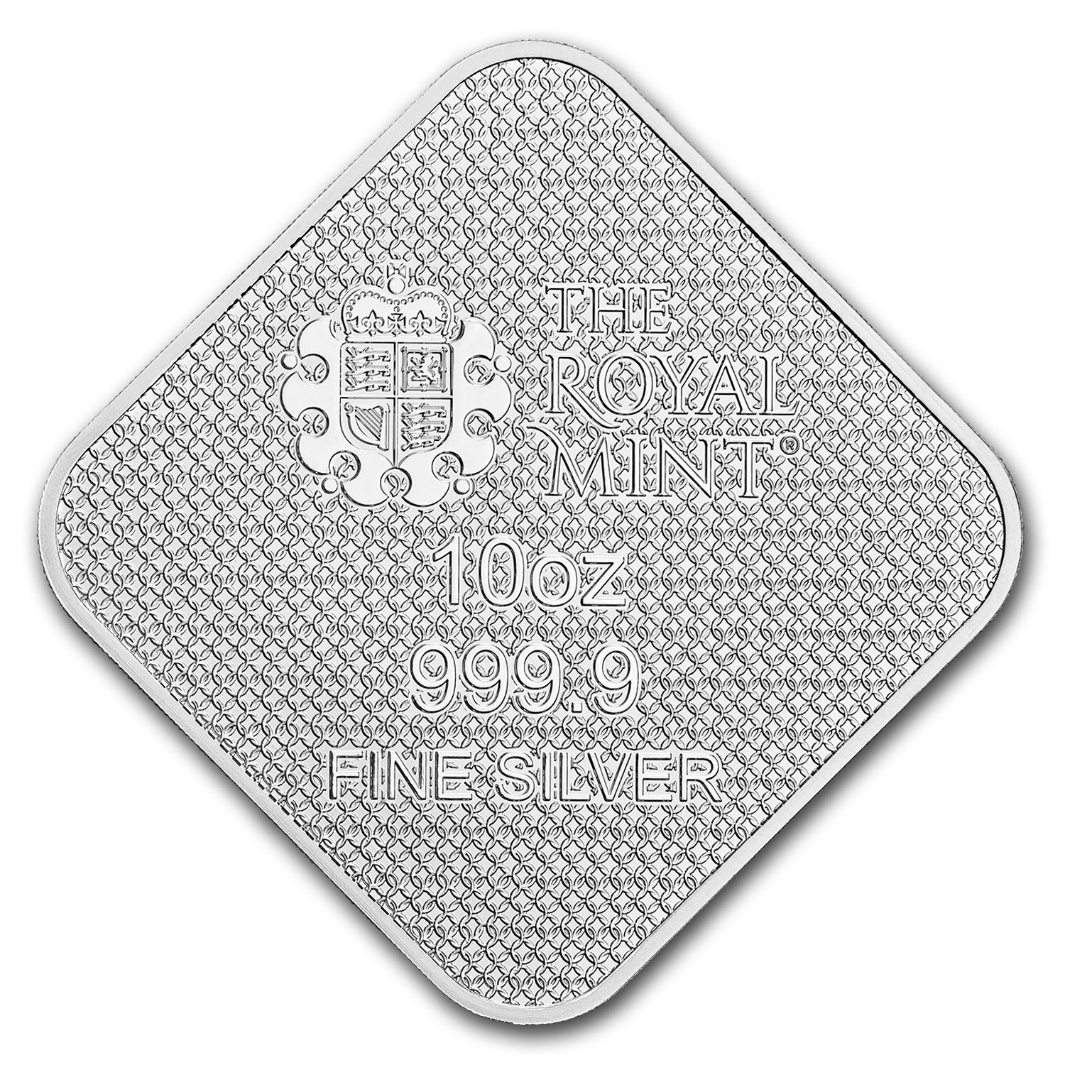 10 oz Silver Bar - The Royal Mint Queen's Beast Completer Bar