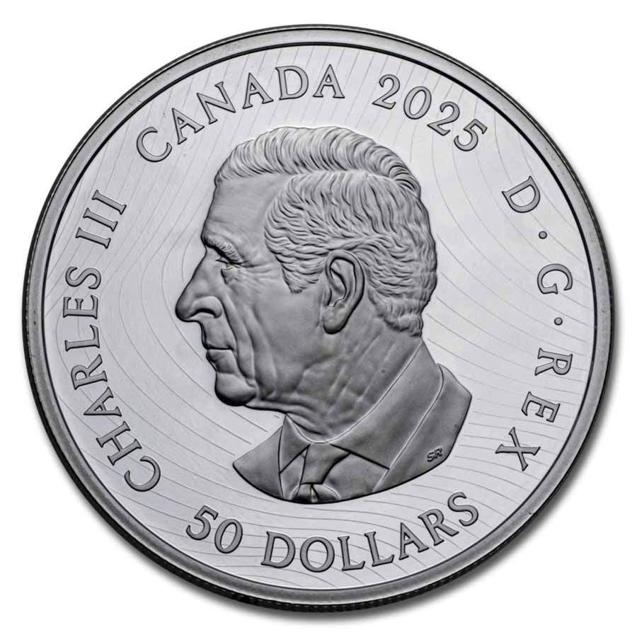 2025 Canada 5 oz Silver $50 Legacy of the Crown (Box/COA)