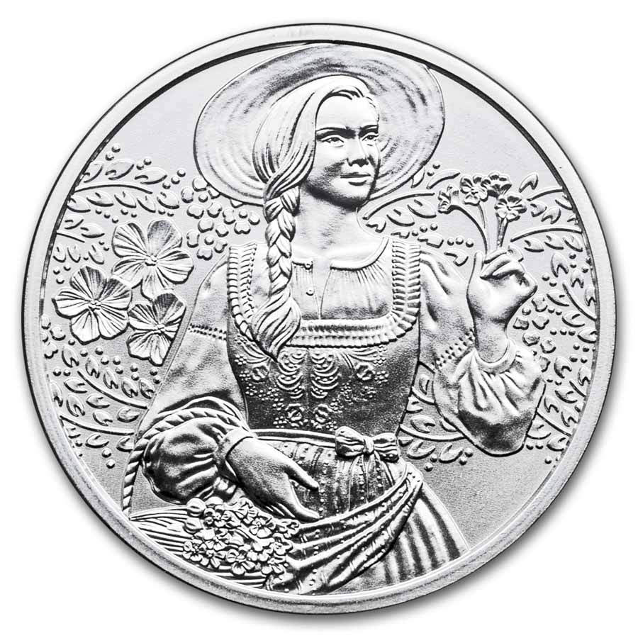2025 Austria Silver €10 Traditional and Trendy: Linen (Card)