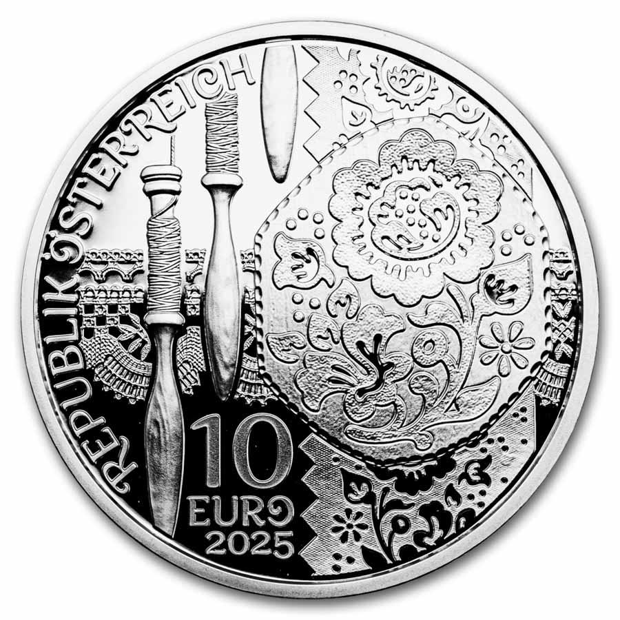 2025 Austria Proof Silver Traditional and Trendy: Linen (Box/COA)