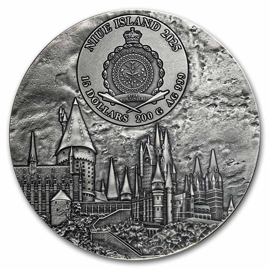2025 Niue 200 gram Silver Harry Potter & the Prisoner of Azkaban