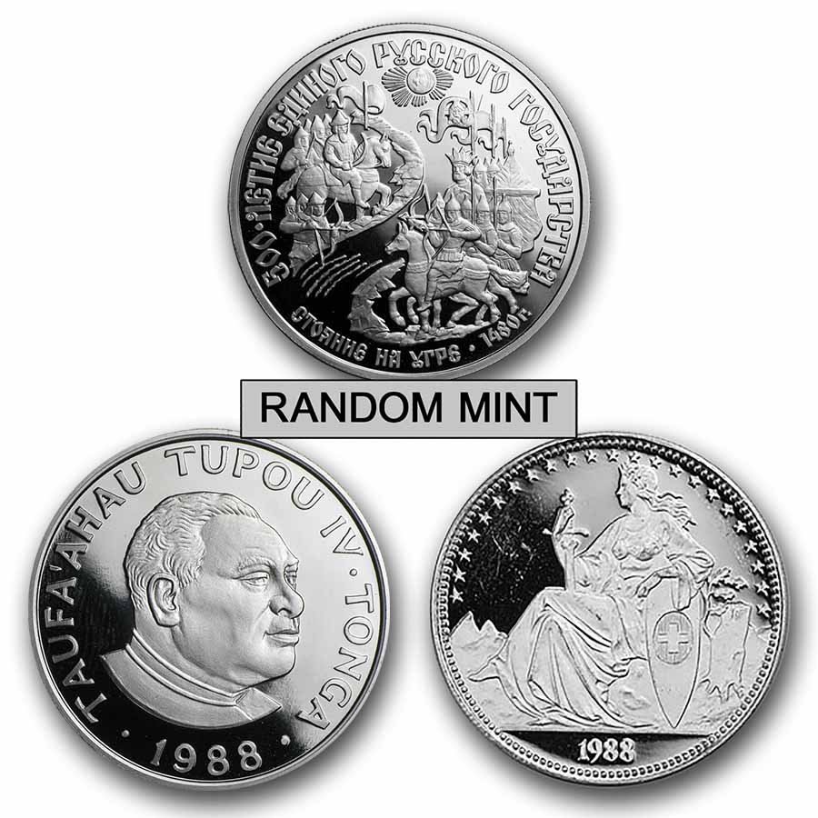 1/2 oz Platinum Coin - Random Mint