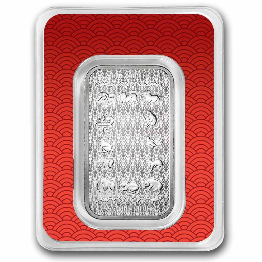 1 oz Silver Bar - 2026 APMEX Year of the Horse (TEP, Series 2)