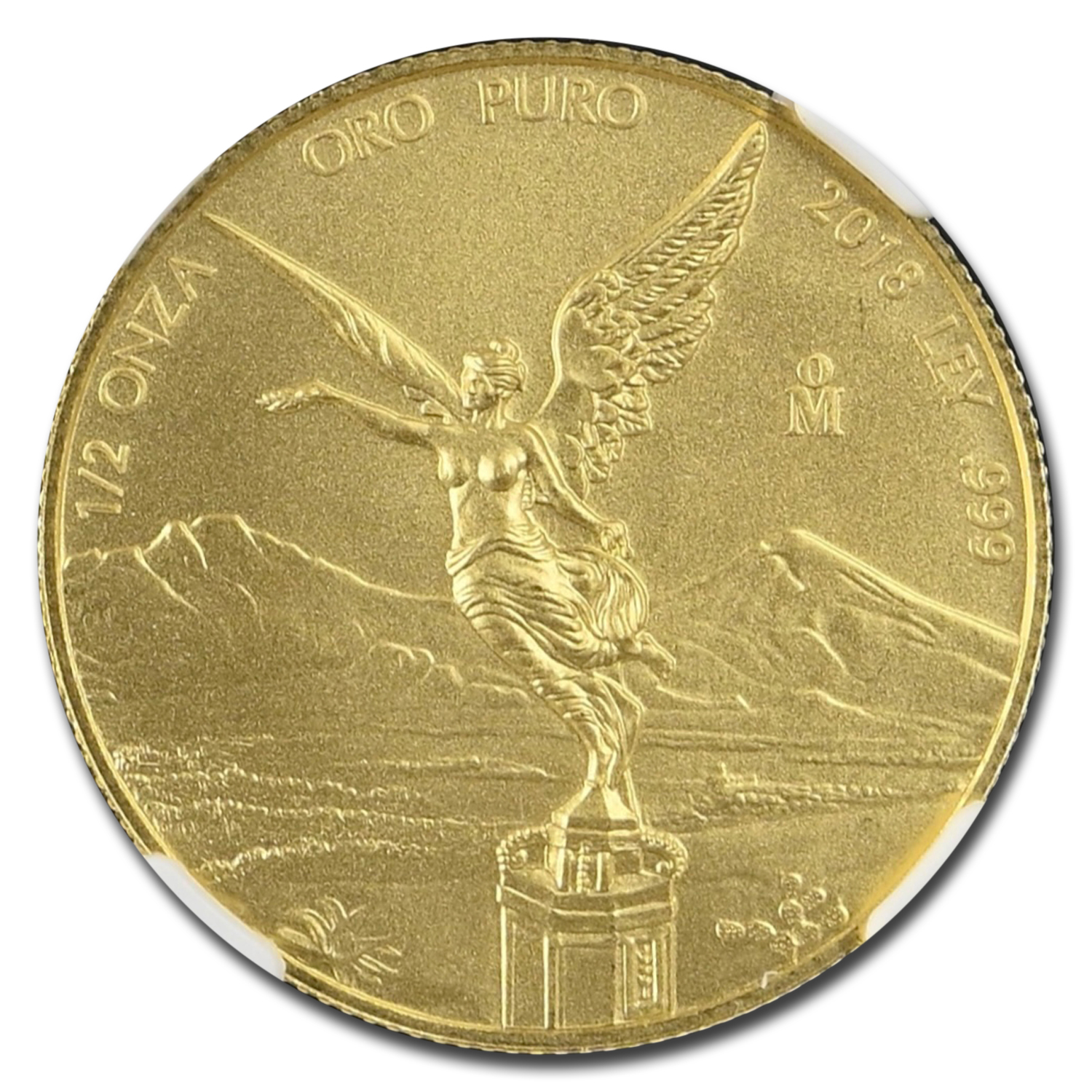 2018 Mexico 1/2 oz Gold Libertad MS-70 NGC