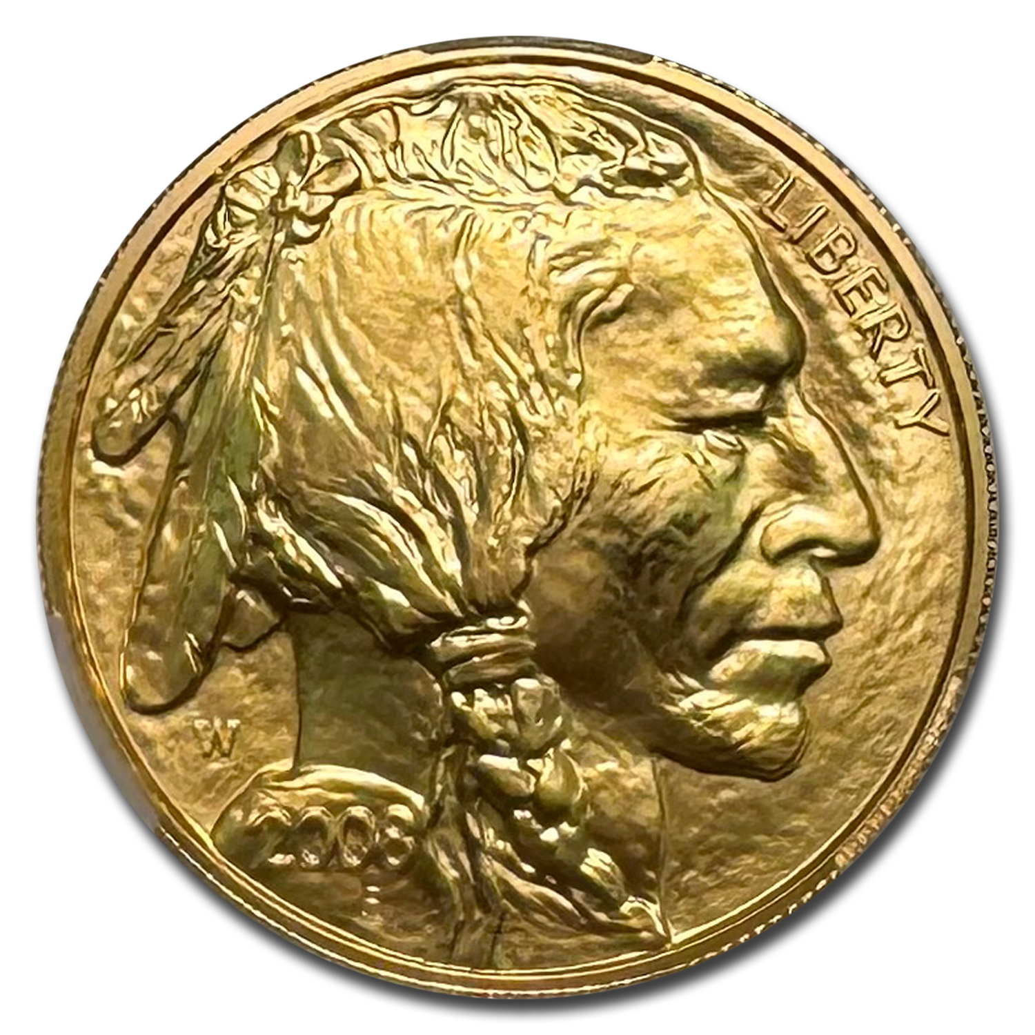 2008-W 4-Coin Gold Buffalo Set MS-70 CACG (First Delivery)