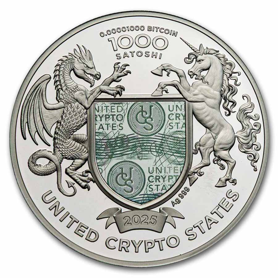 2025 Libertad United Crypto States 1 oz Proof Silver