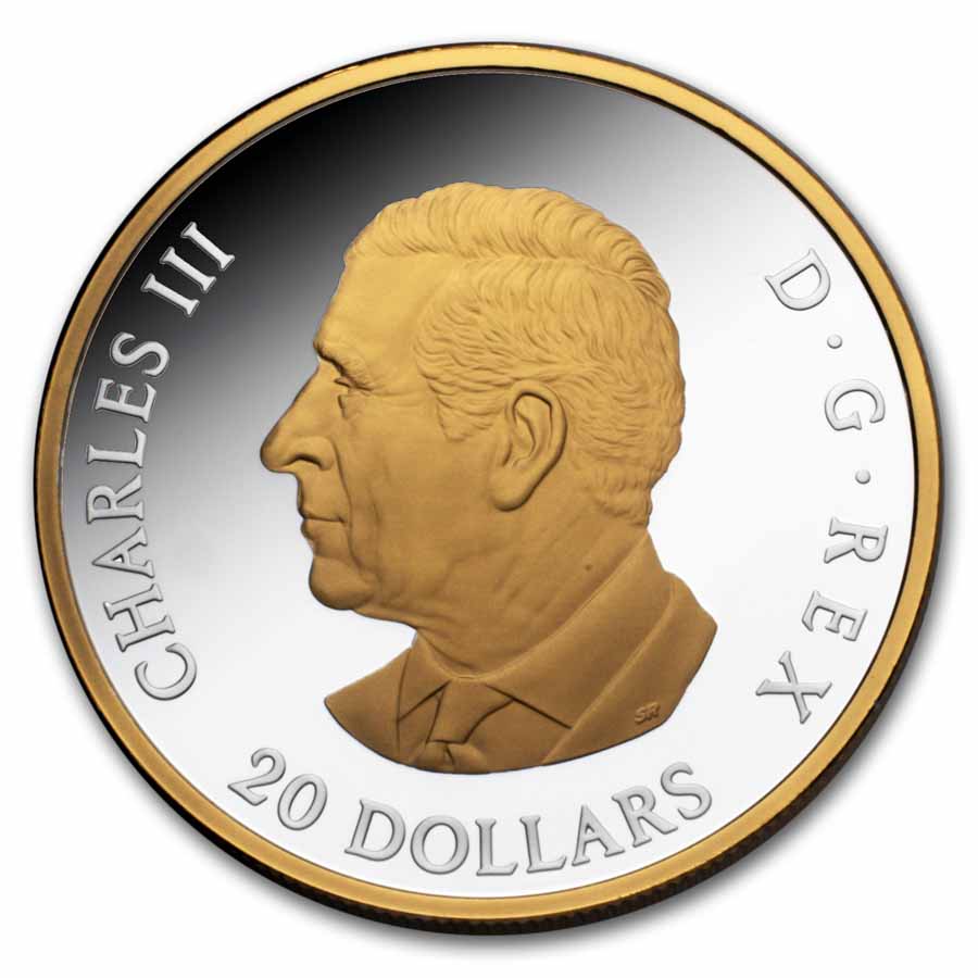 2025 Canada 1 oz Silver $20 Allegory of Justice and Truth