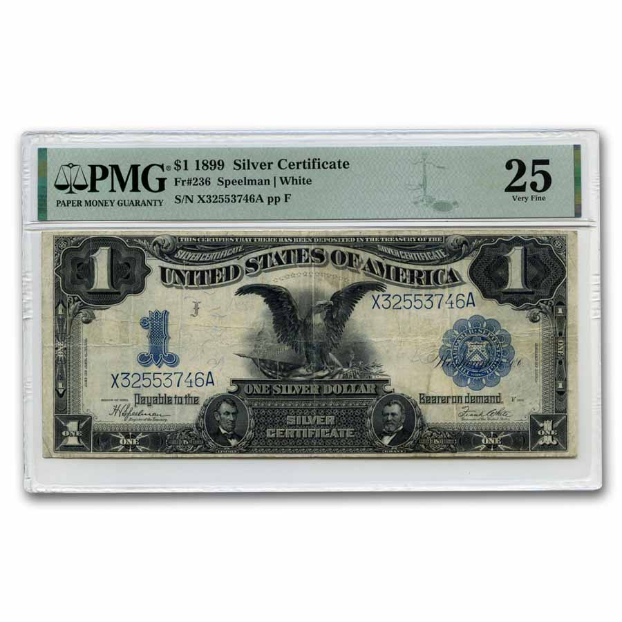1899 $1.00 Silver Certificate VF-25 PMG (Fr#236)