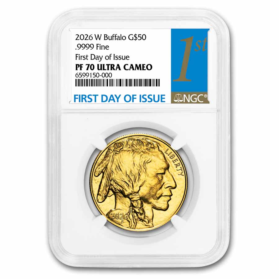 2026-W 1 oz Proof Gold Buffalo PF-70 NGC (First Day of Issue)