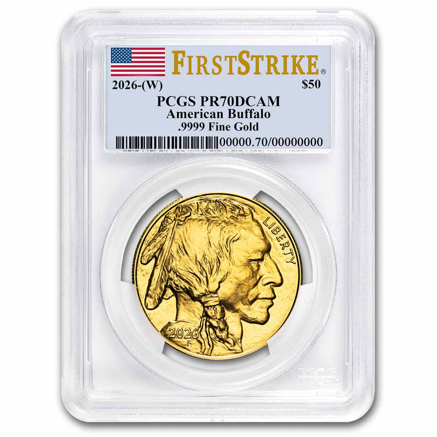 2026-W 1 oz Proof Gold Buffalo PR-70 PCGS (FirstStrike®)