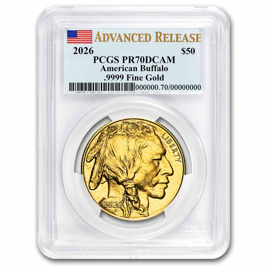 2026-W 1 oz Proof Gold Buffalo PR-70 PCGS (Advanced Release)
