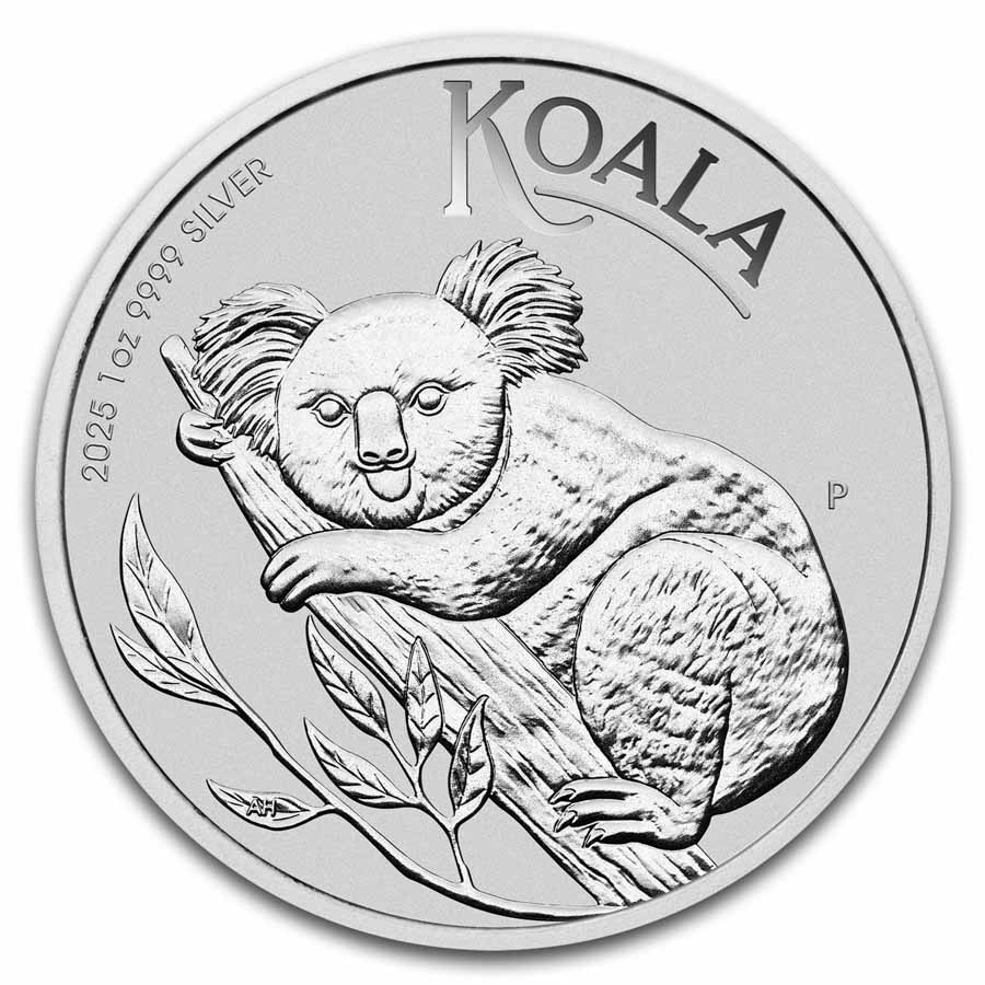 2025 Australia 1 oz Silver Koala PCGS MS-70 (Flag Label)