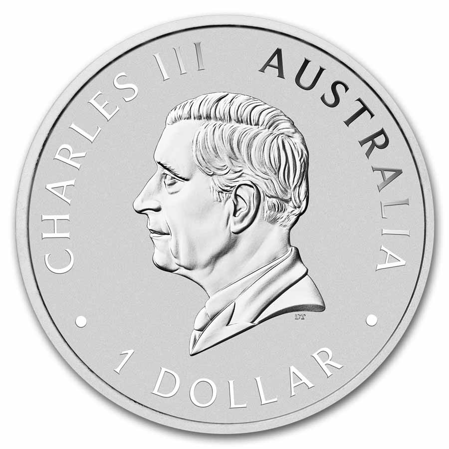 2025 AUS 1 oz Silver Koala-ANA Expo Special Bison Privy (In Card)