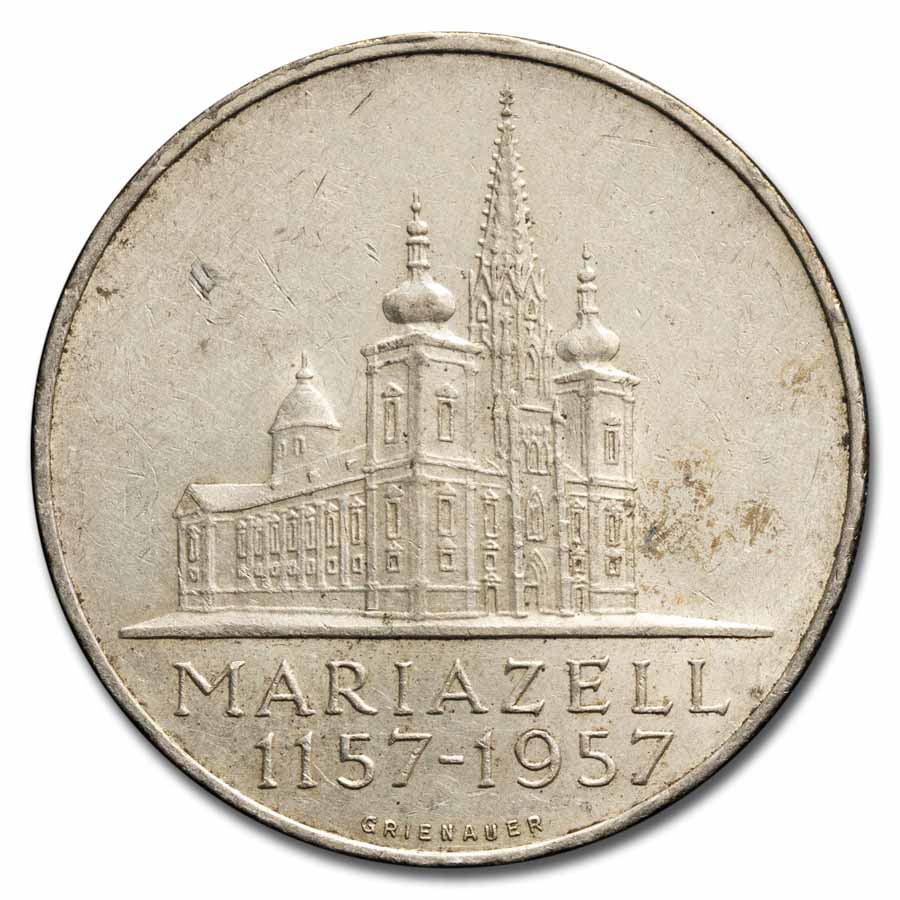 Austria Silver 25 Schilling Commemoratives Avg Circ (Random Year)