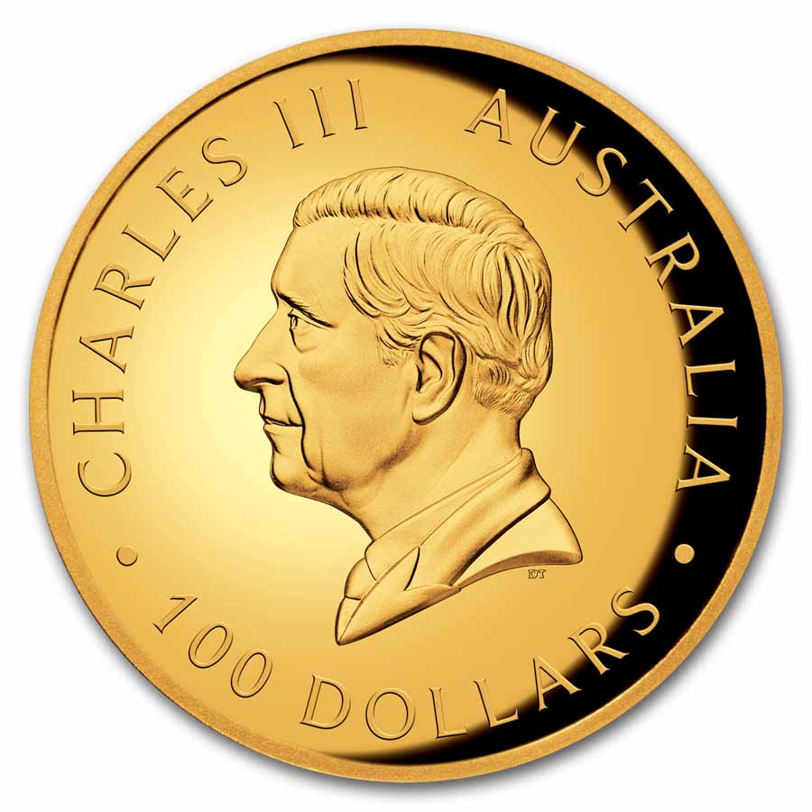 2025 Australia 1 oz Gold Koala Proof (High Relief, Box & COA)