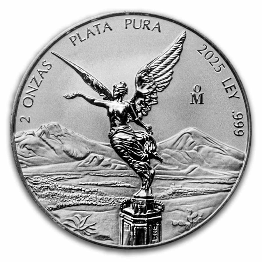 2025 Mexico 2 oz Silver Libertad Reverse Proof PF-70 NGC (ER)