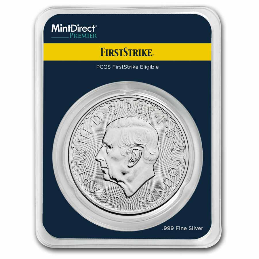 2026 GB 1 oz Silver Britannia MD® Premier + PCGS®